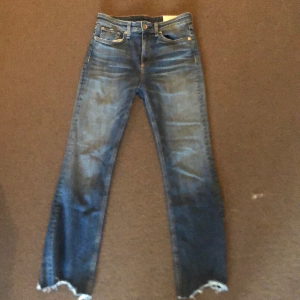rag & bone fit and flare jeans